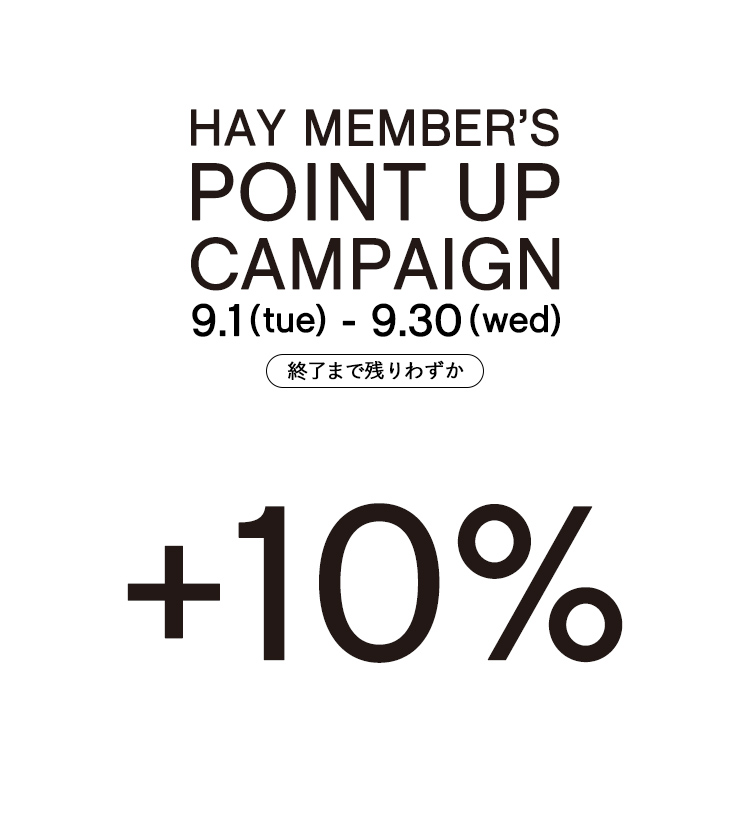 10%ポイントアップキャンペーン