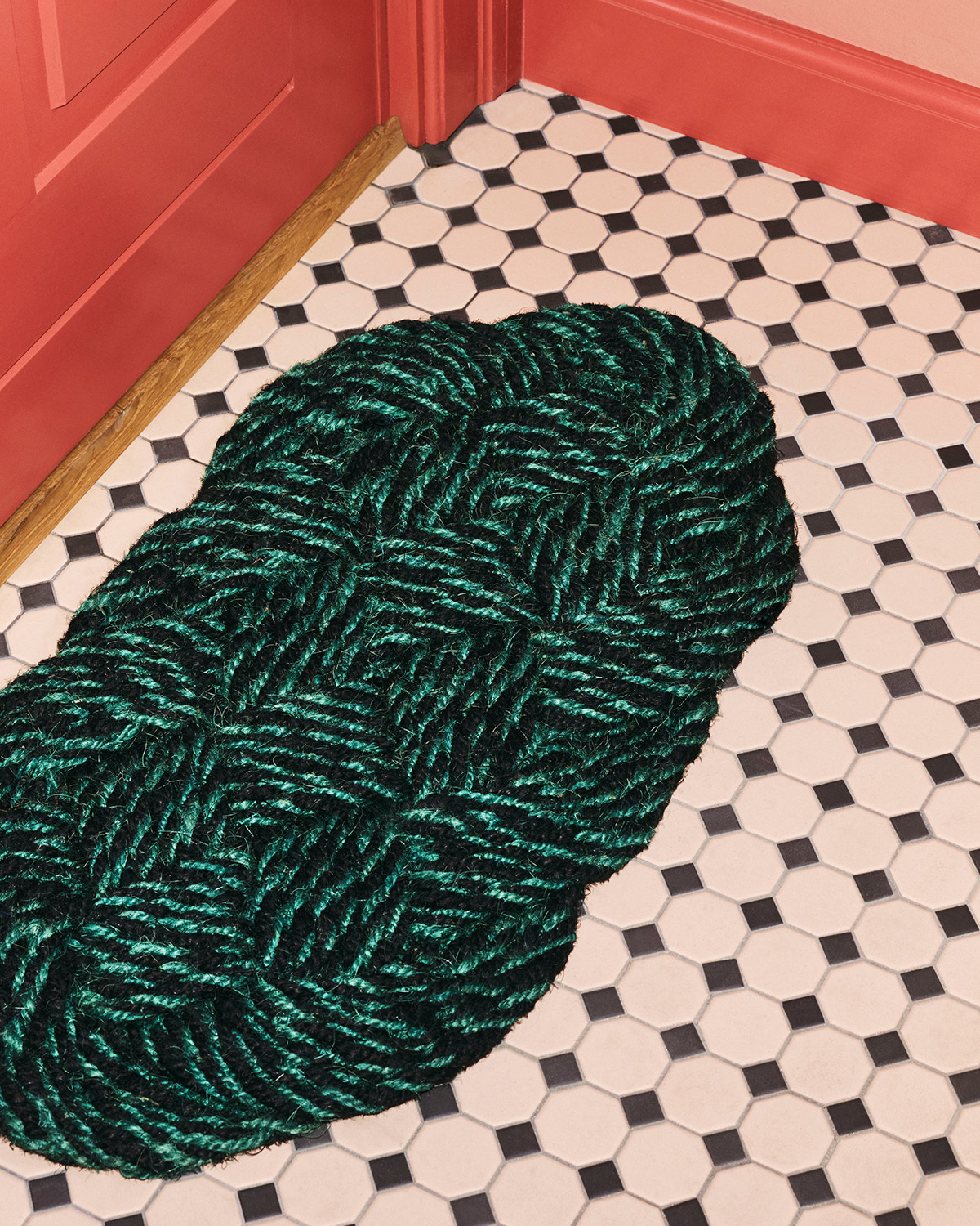 COCO DOOR MAT SWIRL
