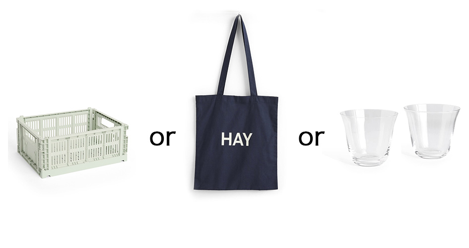 COLOUR CRATE M、TOTE BAG、CURVE TUMBLER GLASS SET OF 2