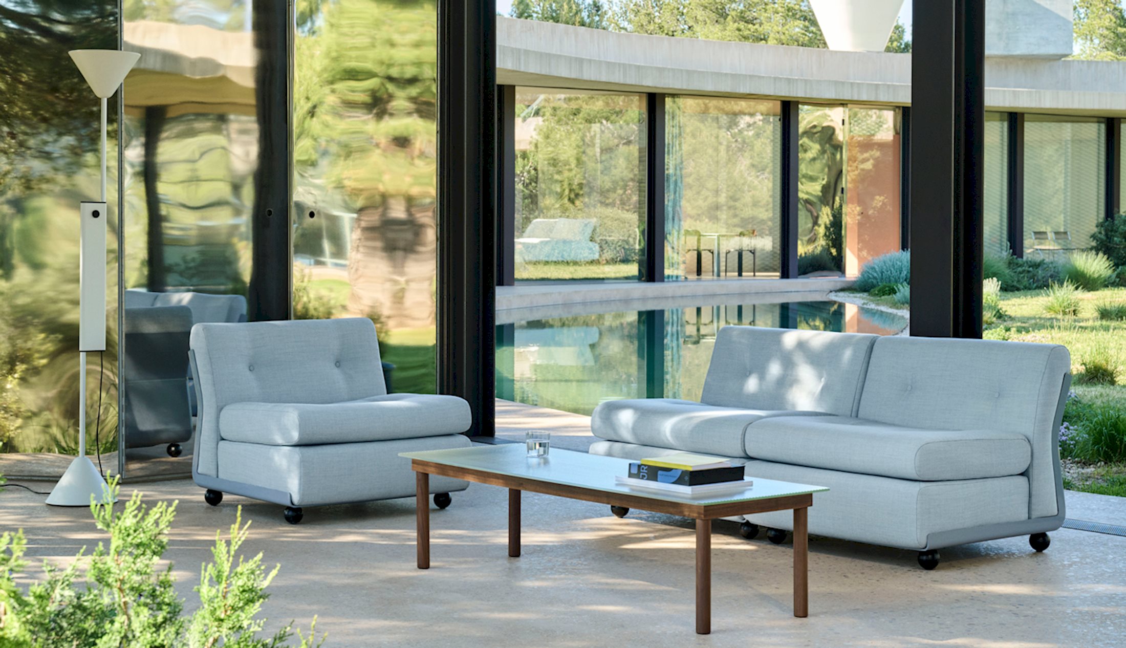 Amanta 1 Seater / Amanta 2 Seater / Kofi Coffee Table / Twist Floor Lamp