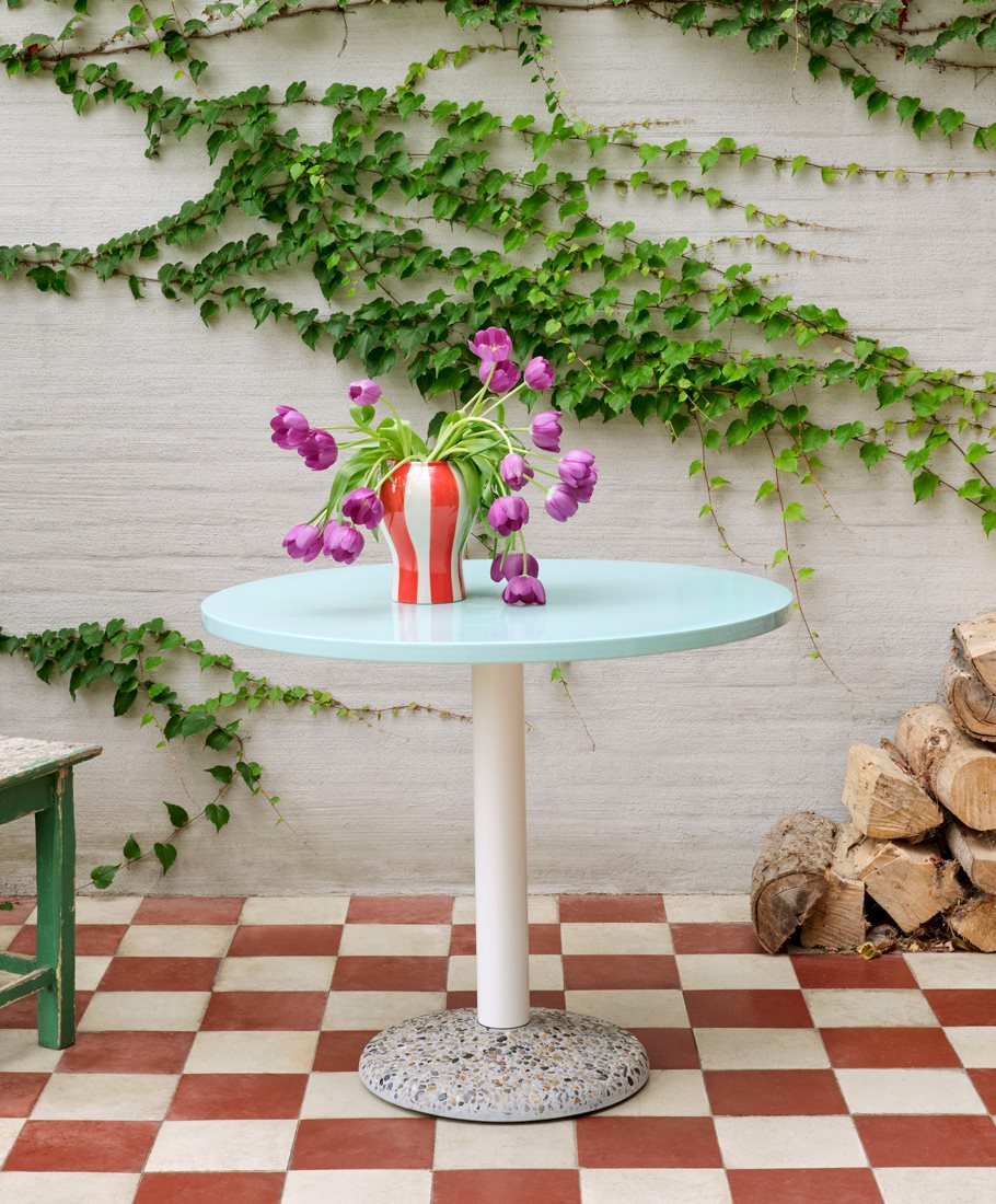 Ceramic Table / Sobremesa Stripe Vase