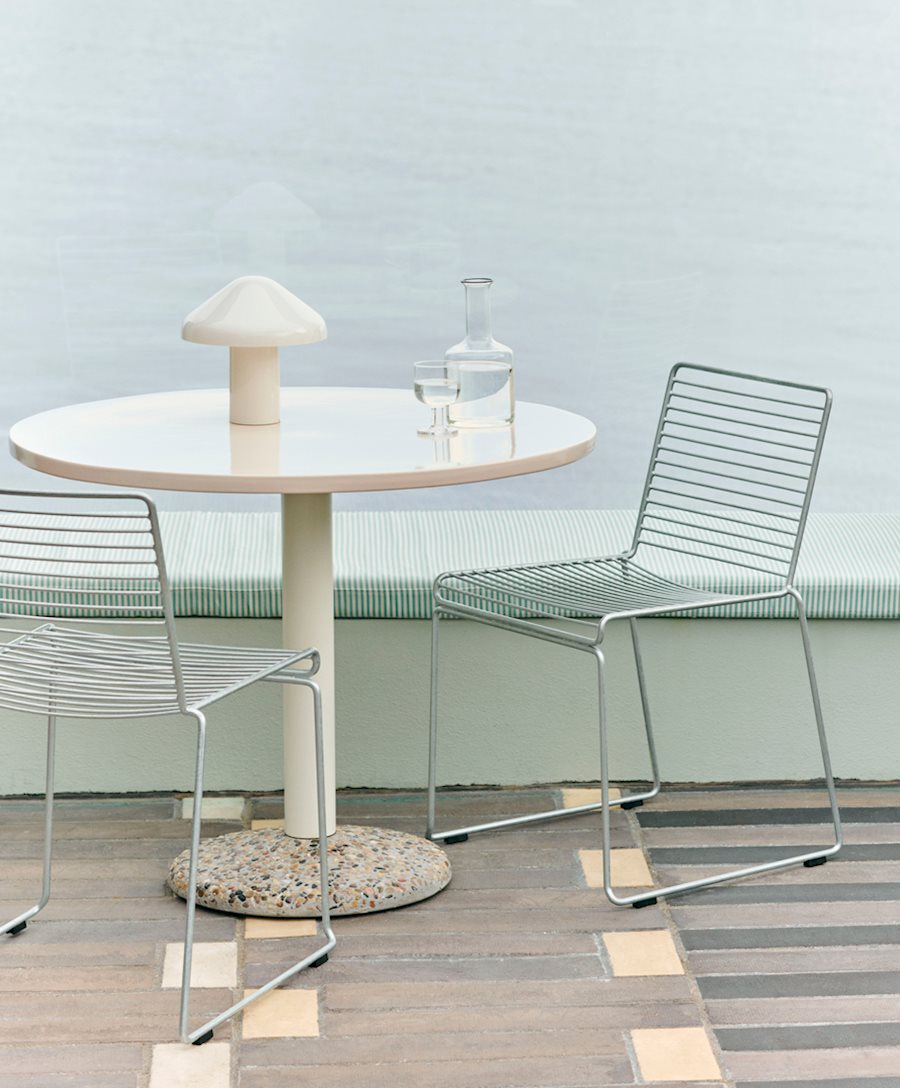 Ceramic Table / Hee Chair / Pao Portable