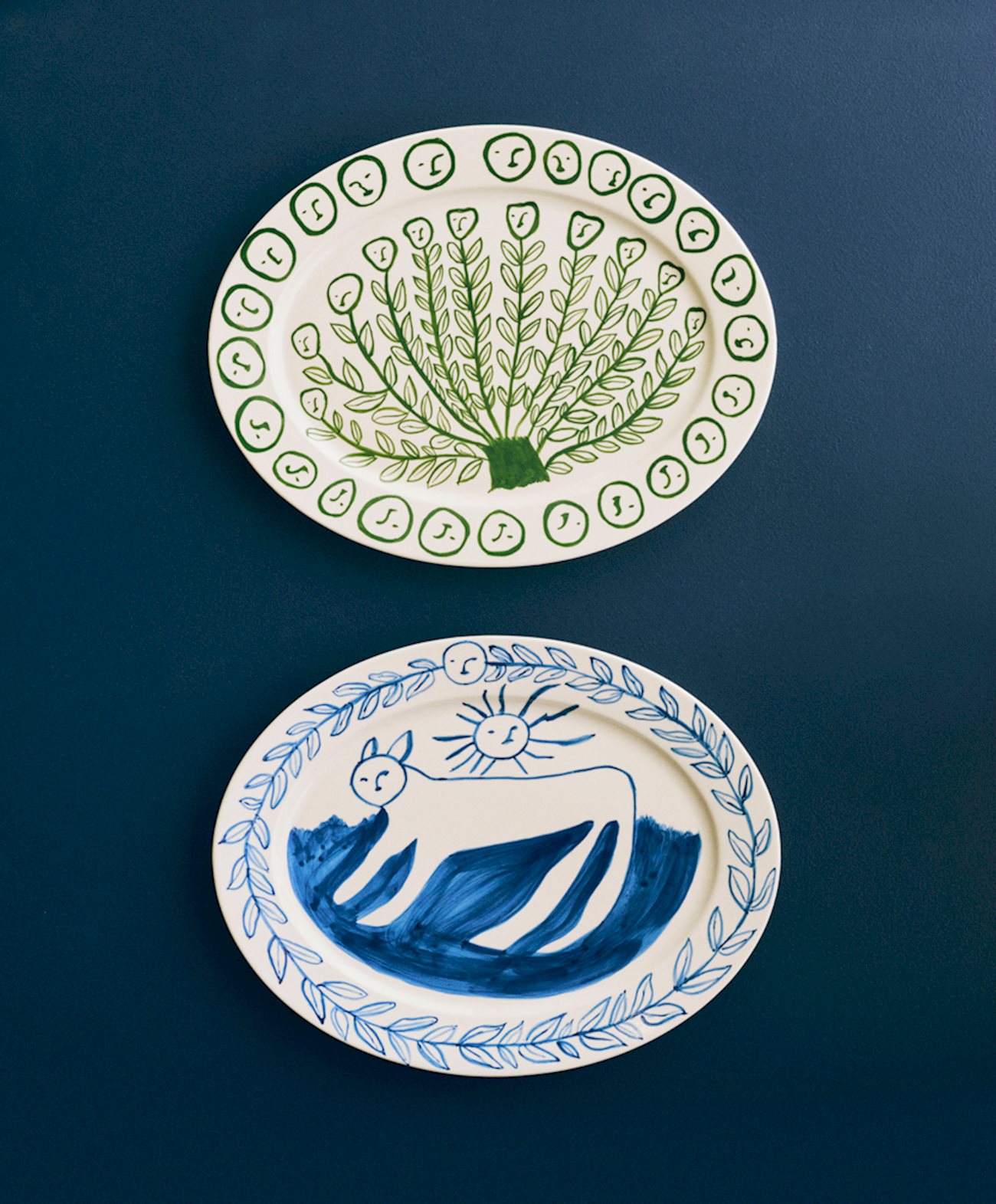 La Pittura Oval Serving Platter