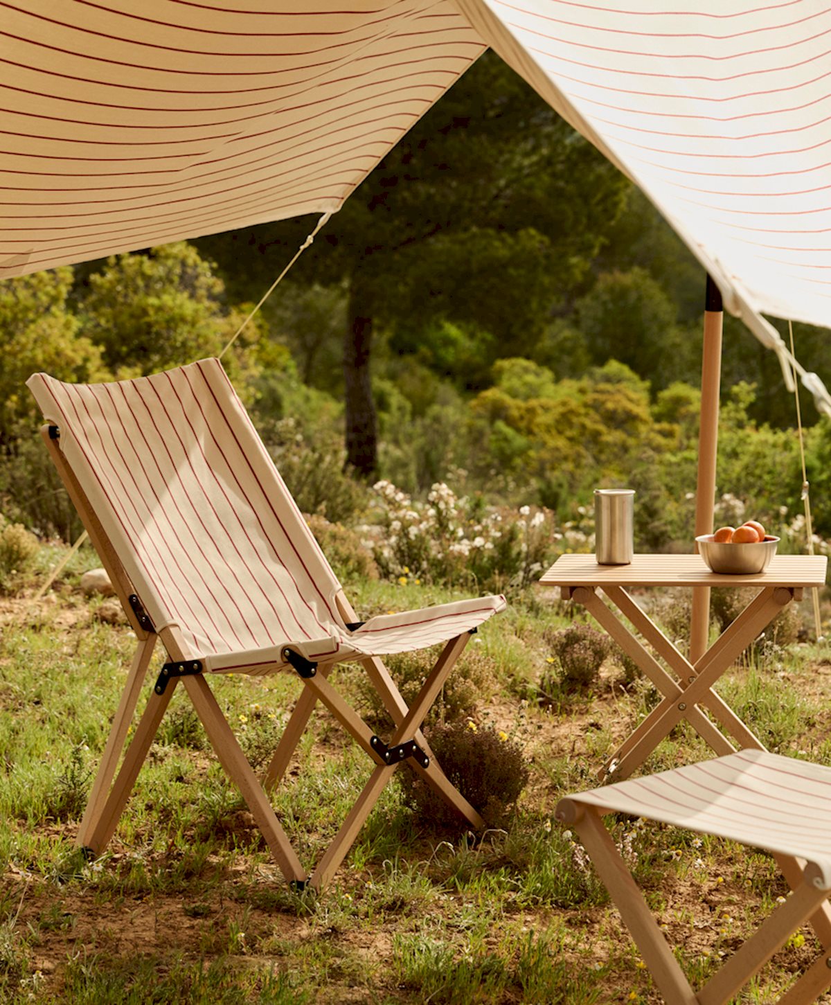 Outdoor Market Folding Chair / Outdoor Market Folding Table / Outdoor Market Thermo Mug / Outdoor Market Steel Bowl