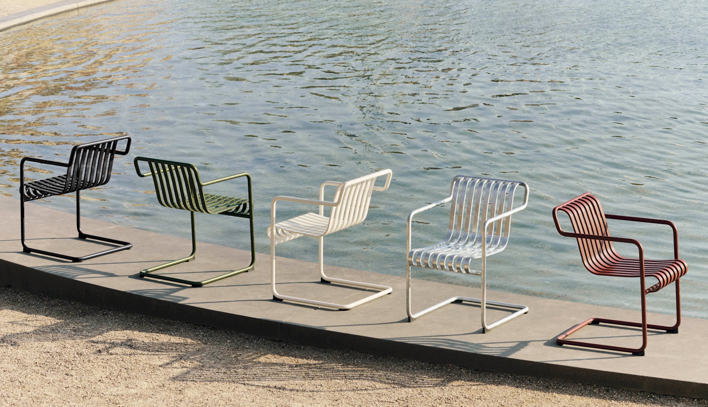 Palissade Cantilever Dining Armchair