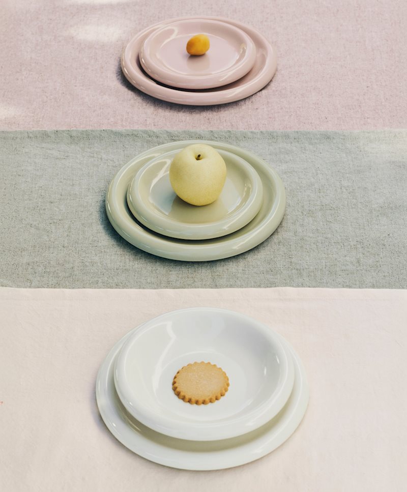 Terrazza Tablecloth / Barro Plate  