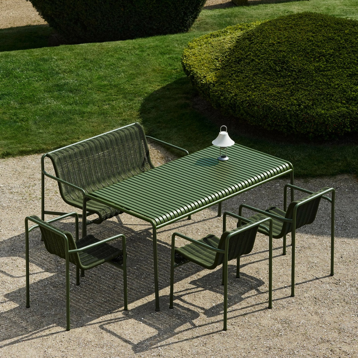 PALISSADE CORD DINING BENCH