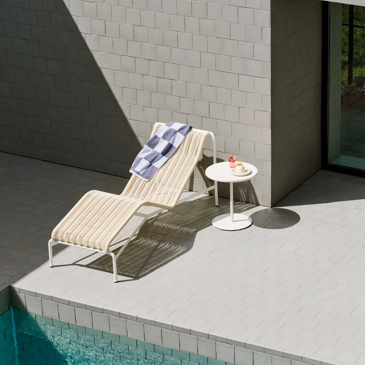 PALISSADE CORD CHAISE LONGUE