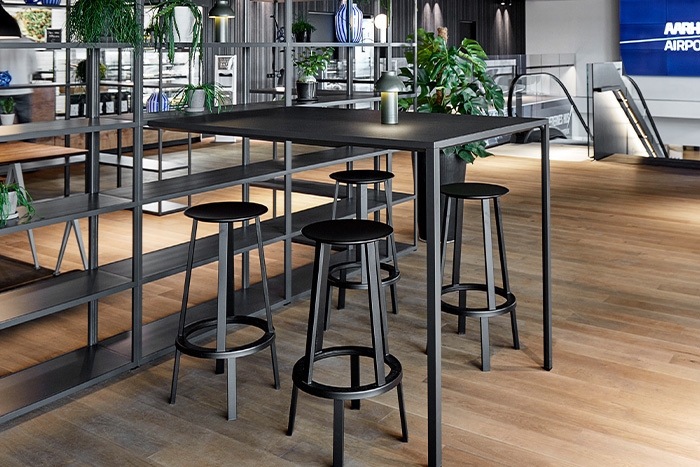 REVOLVER BAR STOOL LOW