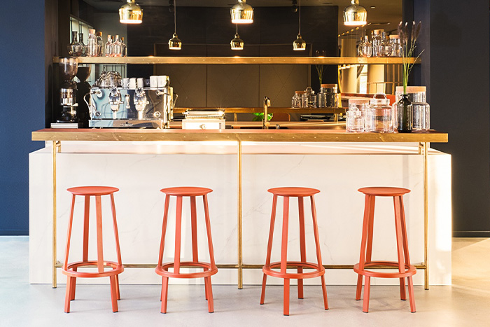 REVOLVER BAR STOOL HIGH