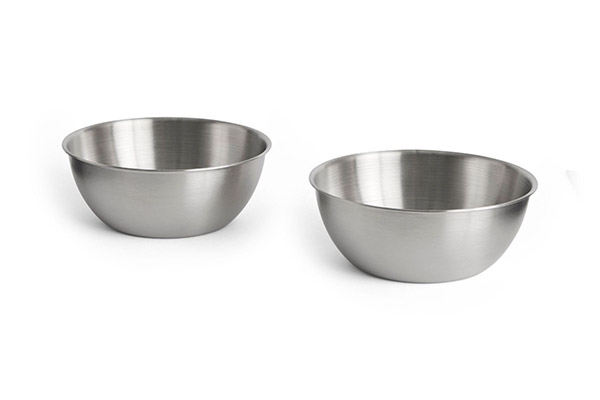 Outdoor Market Steel Bowl（Set of 2-Small）