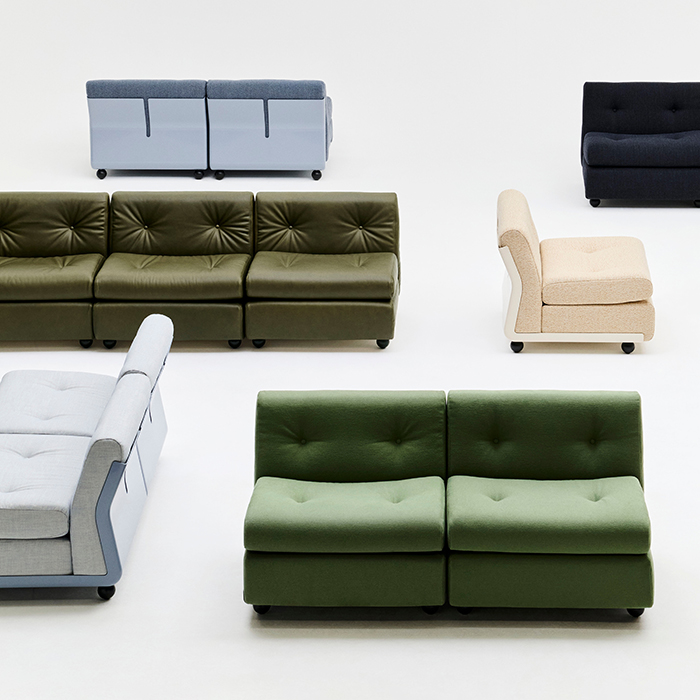 Amanta Sofa by Mario Bellini