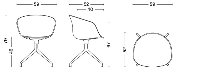 AAC 20 2.0 FIXED SEAT CUSHION