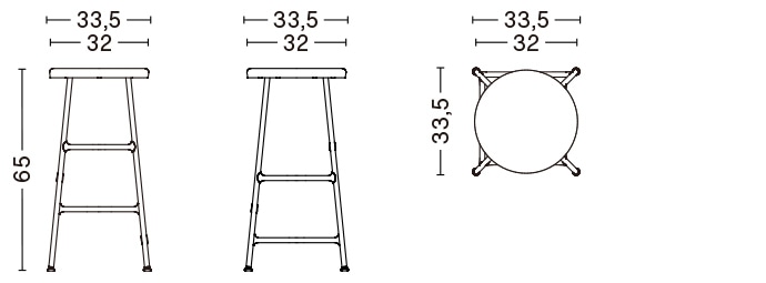 CORNET BAR STOOL LOW