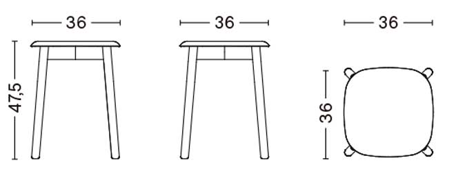 [30%OFF]SOFT EDGE 72 STOOL