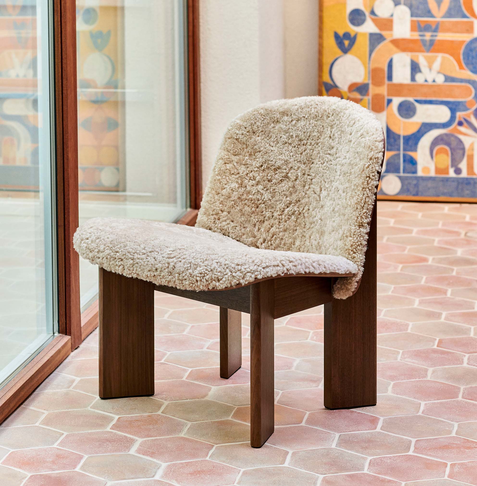 CHISEL LOUNGE CHAIR FRONT UPHOLSTERY｜北欧デンマーク インテリア 