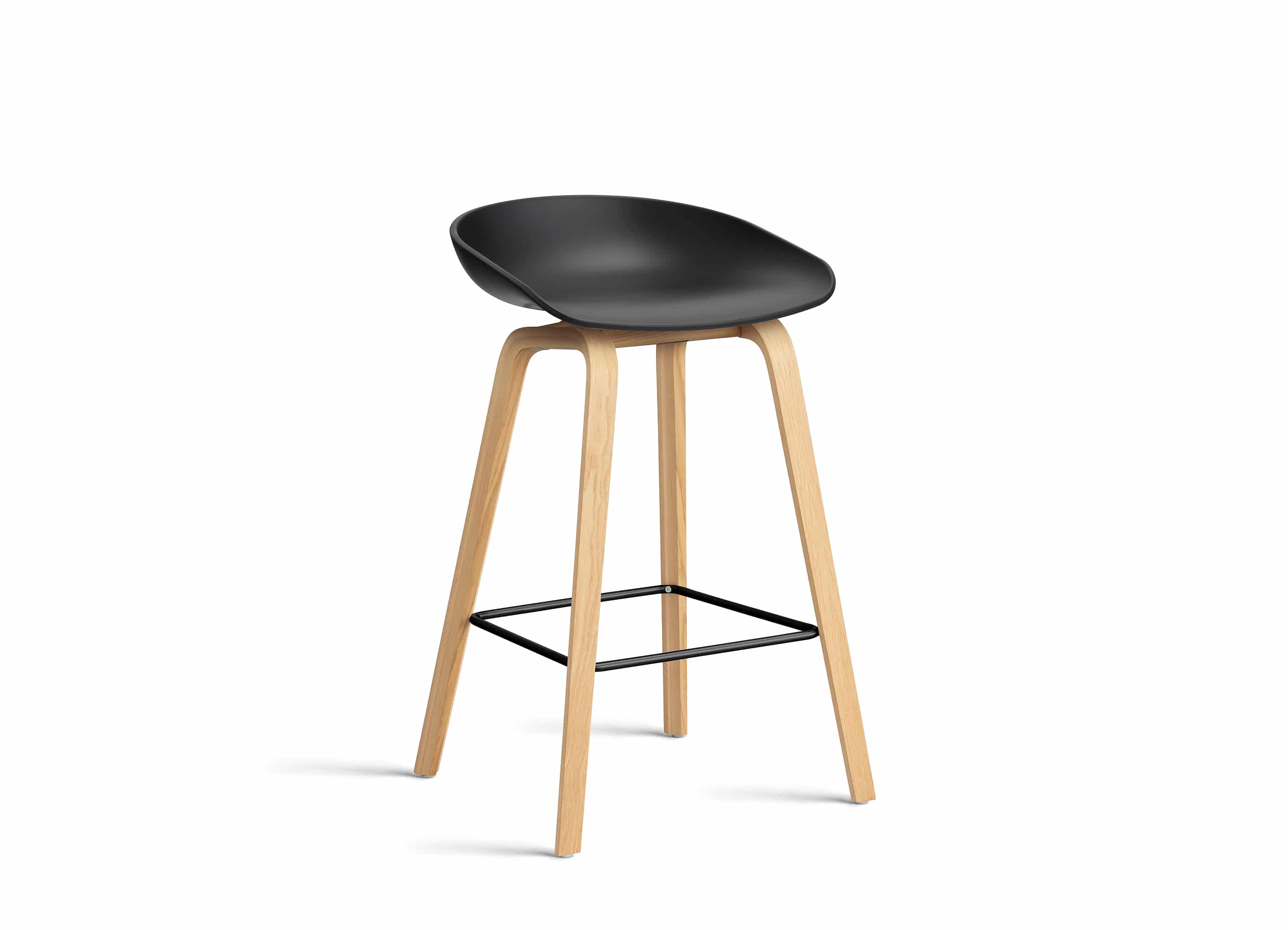 HAY（ヘイ）ハイチェア / 品番：AAS 32 HIGH AAS 32 2.0 LOW BLACK FOOTREST｜北欧デンマーク インテリア