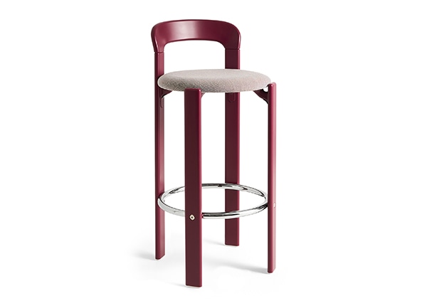REY BAR STOOL HIGH UPHOLSTERY