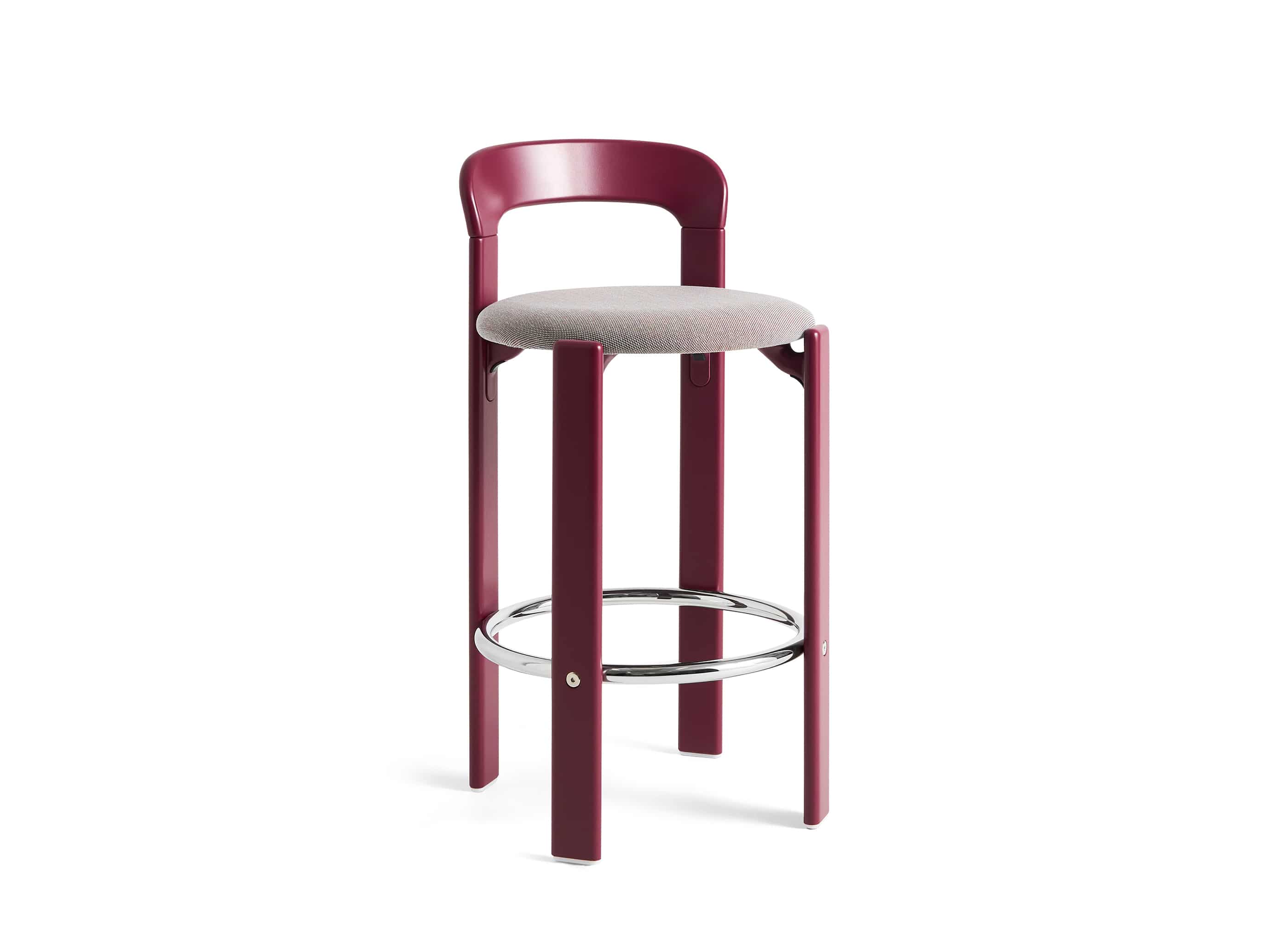 GANDIA BLASCO AIRハイスツール 77cm デザイナーズ家具 REY BAR STOOL LOW UPHOLSTERY / H87 - スツール | 【公式】HAY