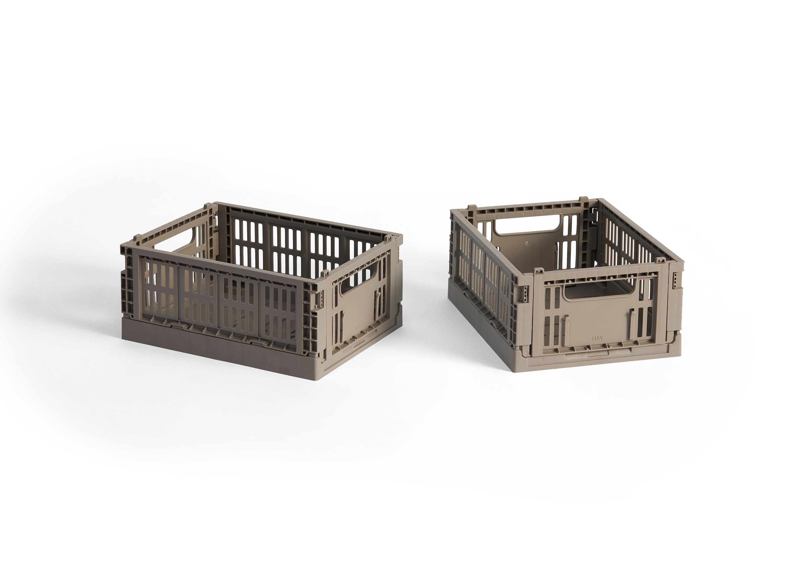 HAY COLOUR CRATE M ヘイ コンテナ3個＋フタセット COLOUR CRATE MINI SET OF 2｜北欧デンマーク インテリア