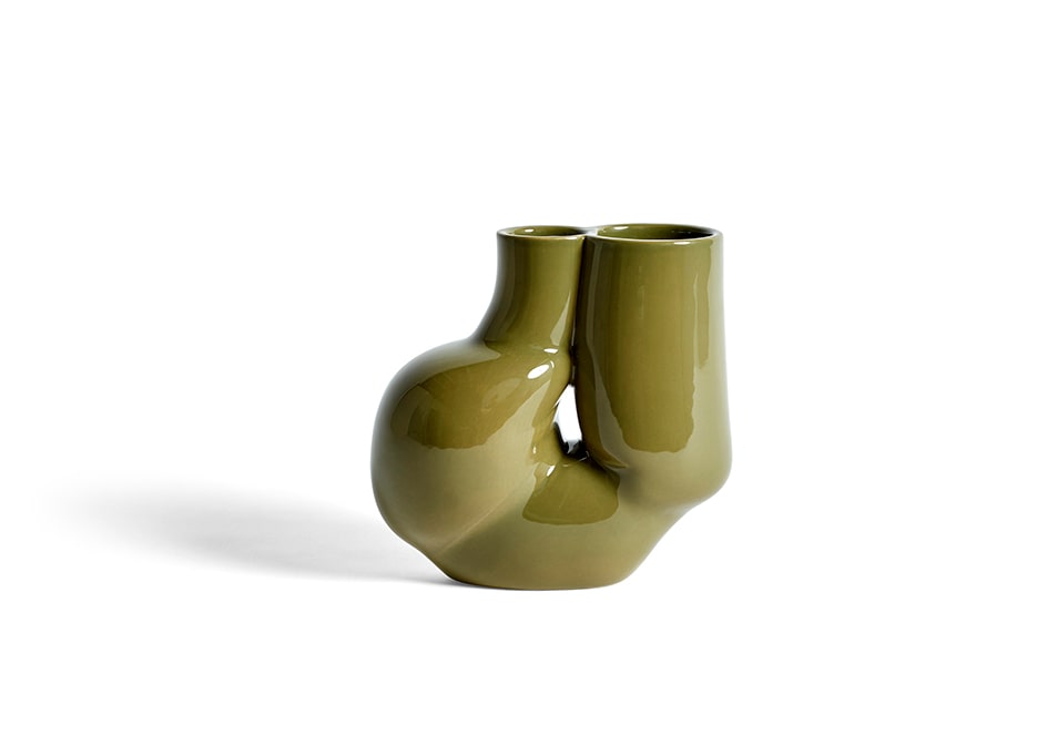 W&S CHUBBY VASE / L20 x W10.5 x H19.5