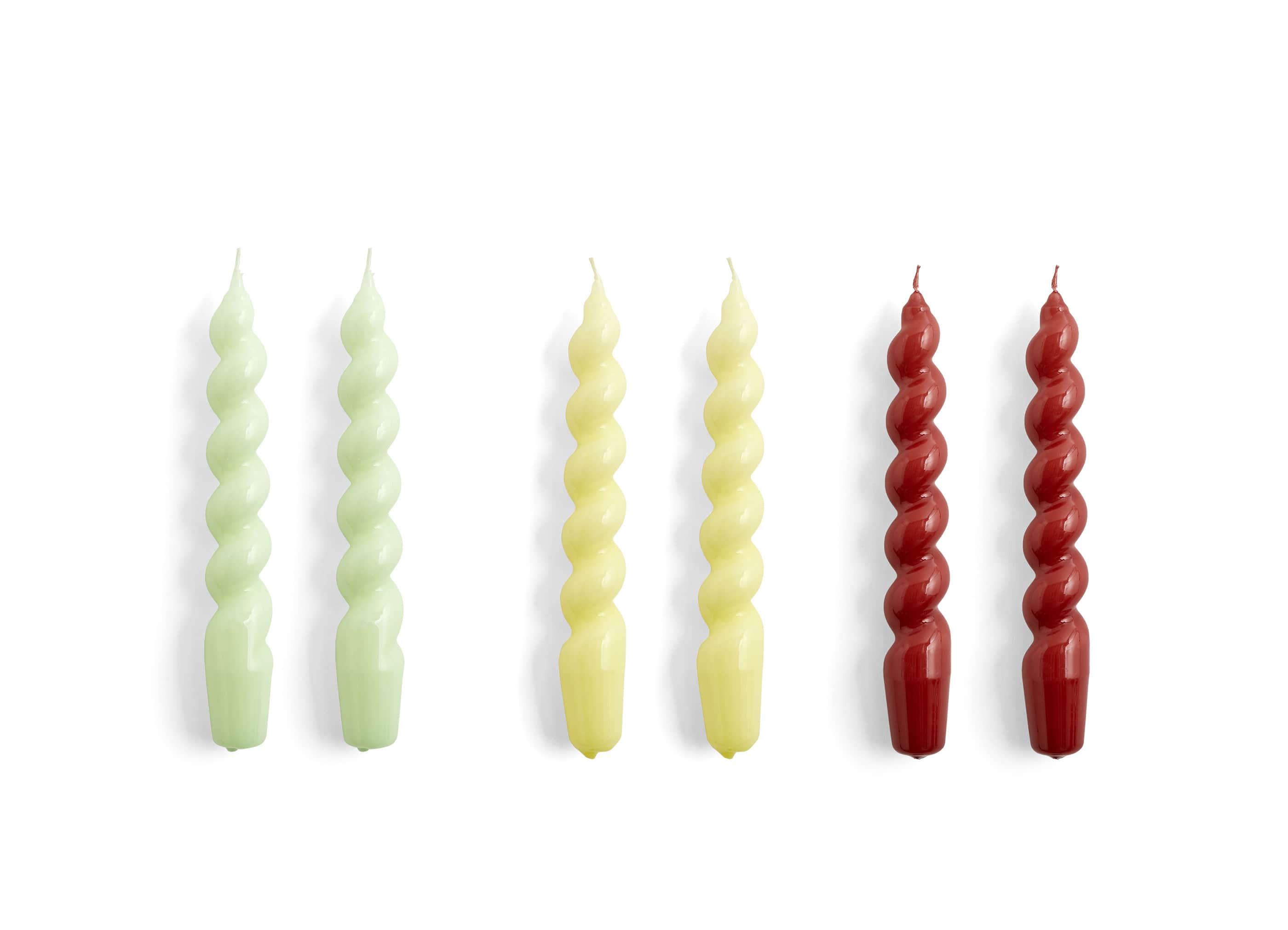 [40%OFF]CANDLE SPIRAL SET OF 6