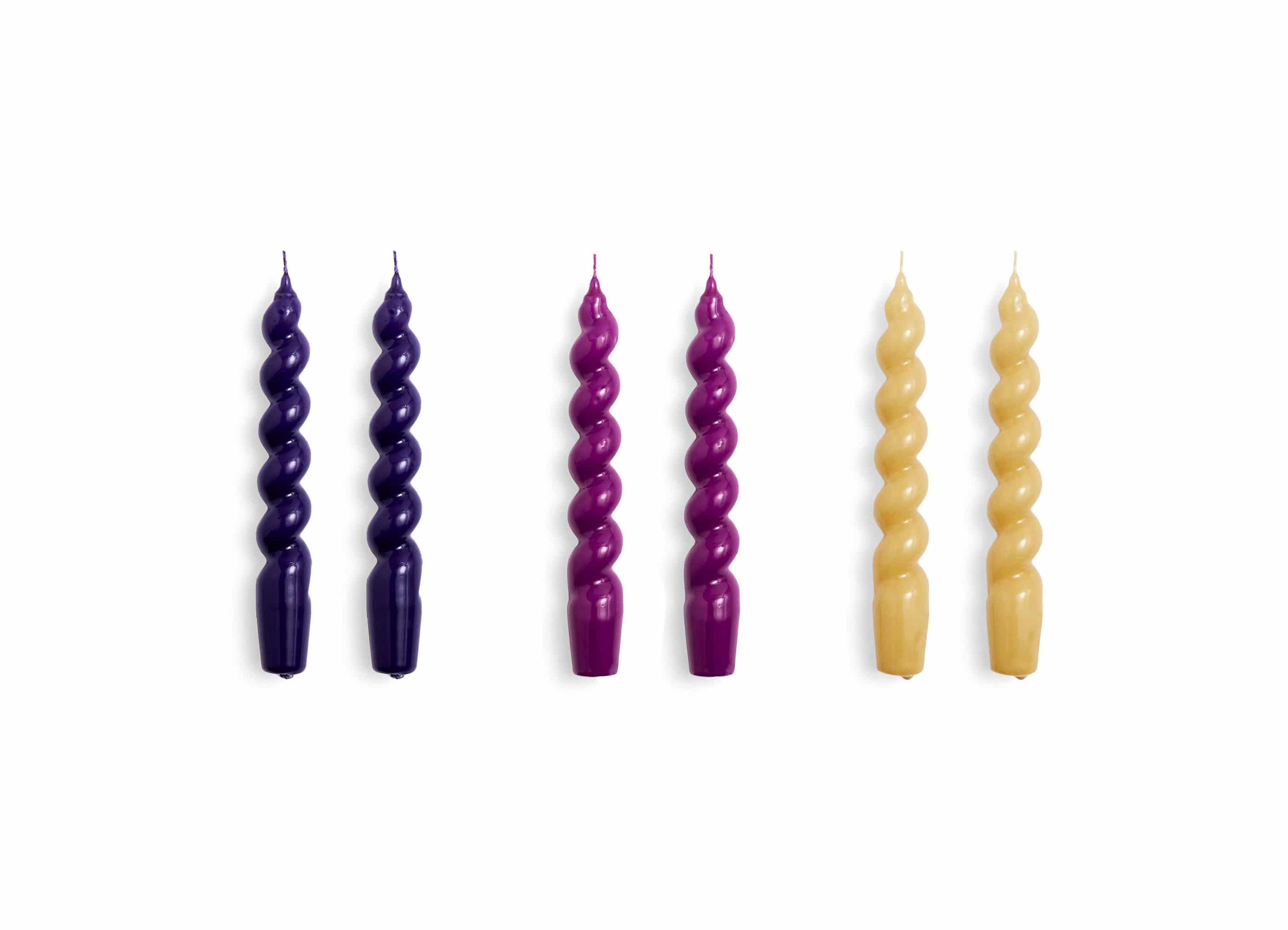 [40%OFF]CANDLE SPIRAL SET OF 6