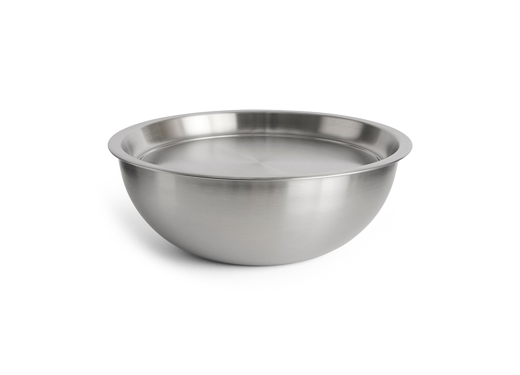 OUTDOOR MARKET STEEL BOWL WITH LID 2L