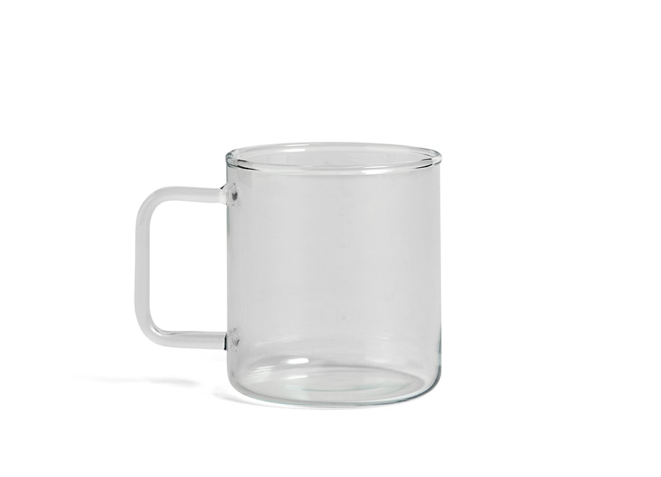 GLASS COFFEE MUG