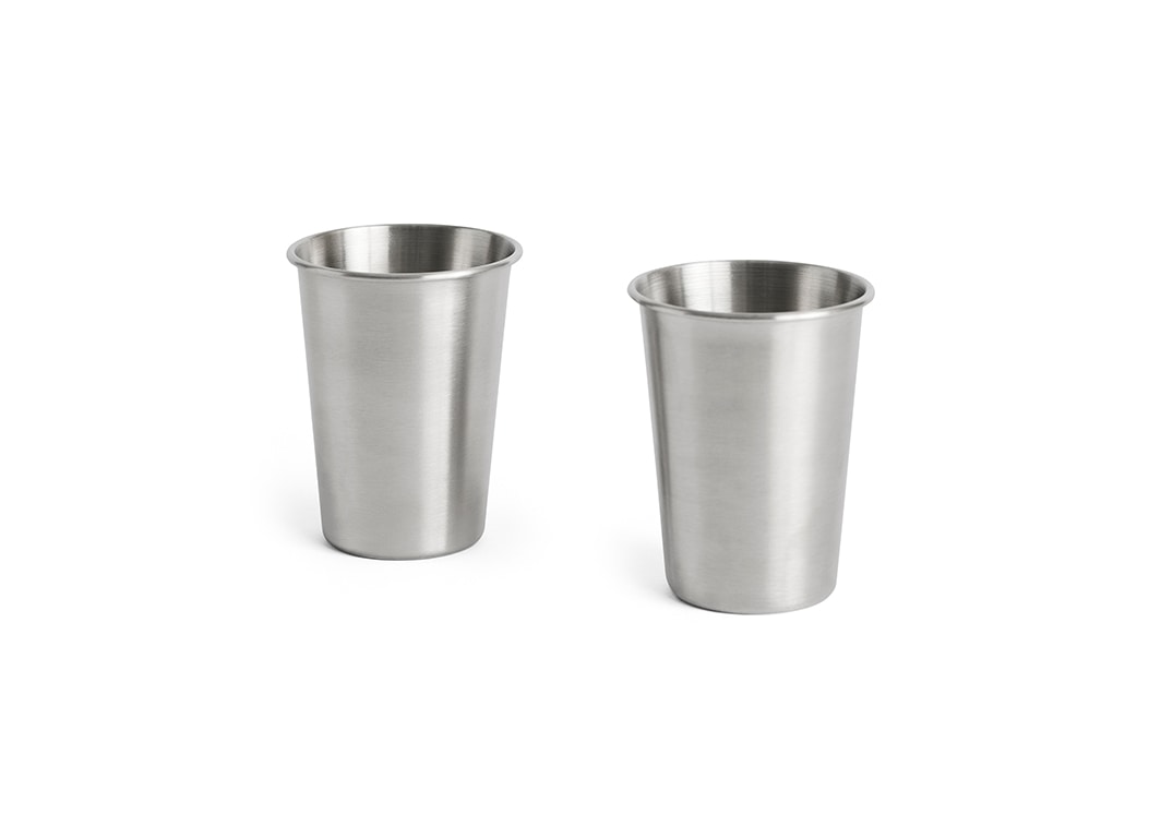 OUTDOOR MARKET STEEL CUP 350ml / SET OF 2
