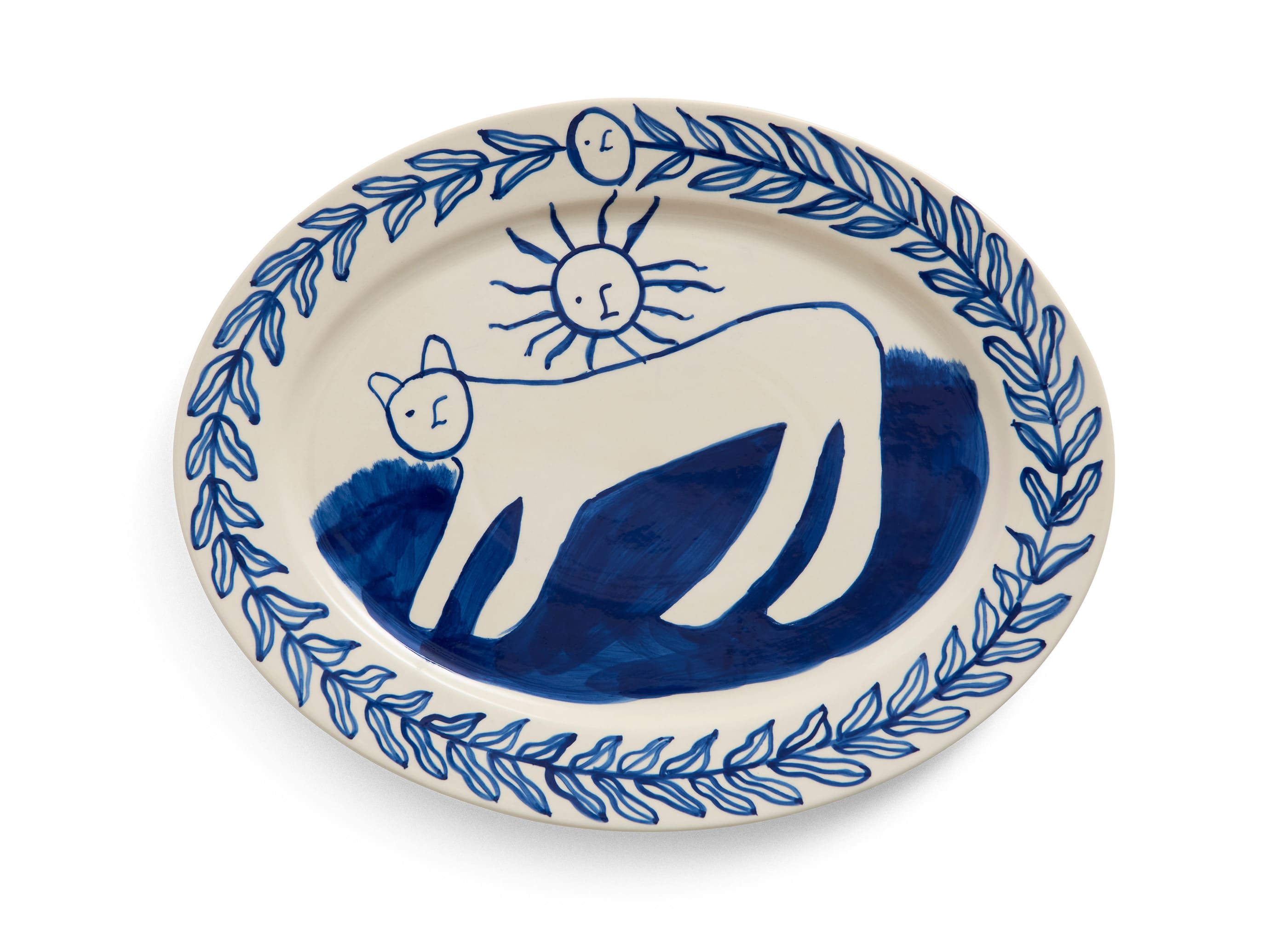 LA PITTURA OVAL SERVING PLATTER L36.5 - 食器 | 【公式】HAY