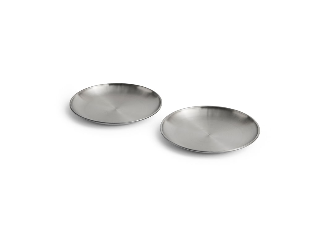OUTDOOR MARKET STEEL PLATE Φ20 / SET OF 2