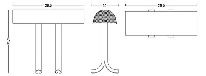 ANAGRAM TABLE LAMP