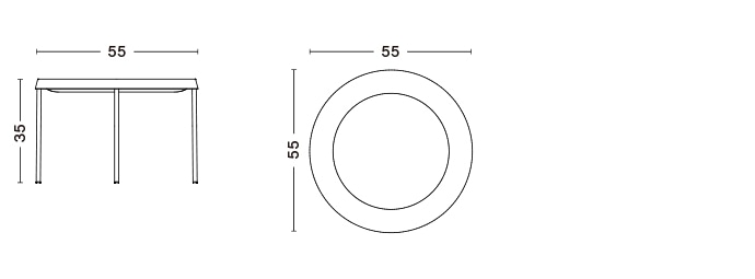 TULOU COFFEE TABLE / Φ55xH35