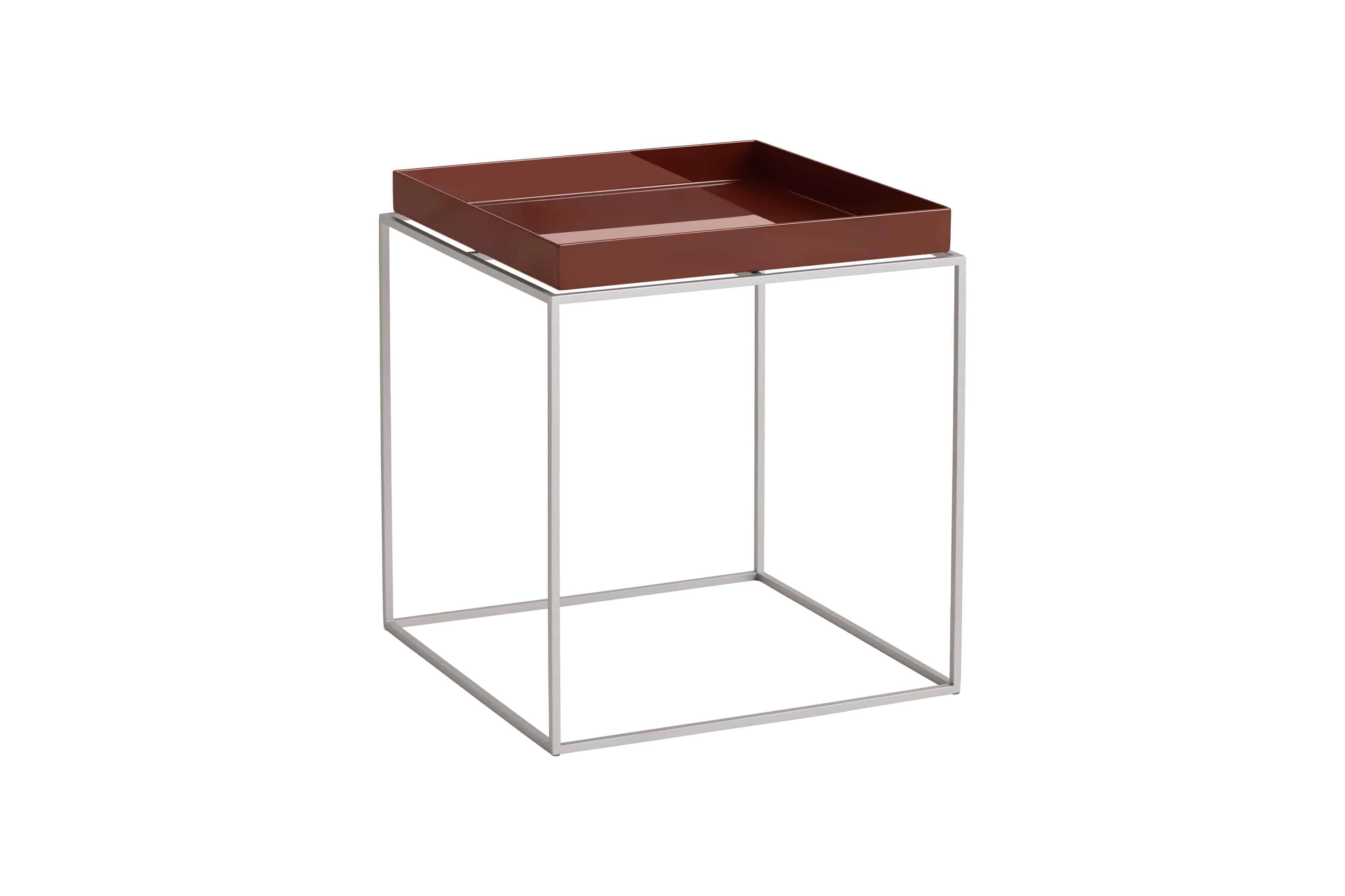 TRAY TABLE M HIGH（TWO TONE） / L40 x W40 x H44 - サイドテーブル