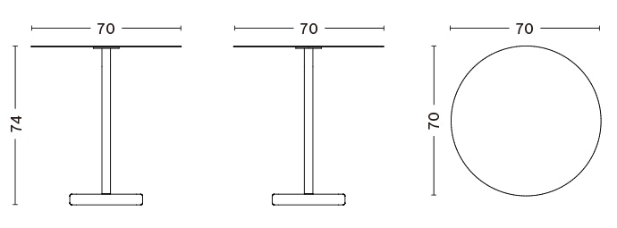 TERRAZZO TABLE ROUND