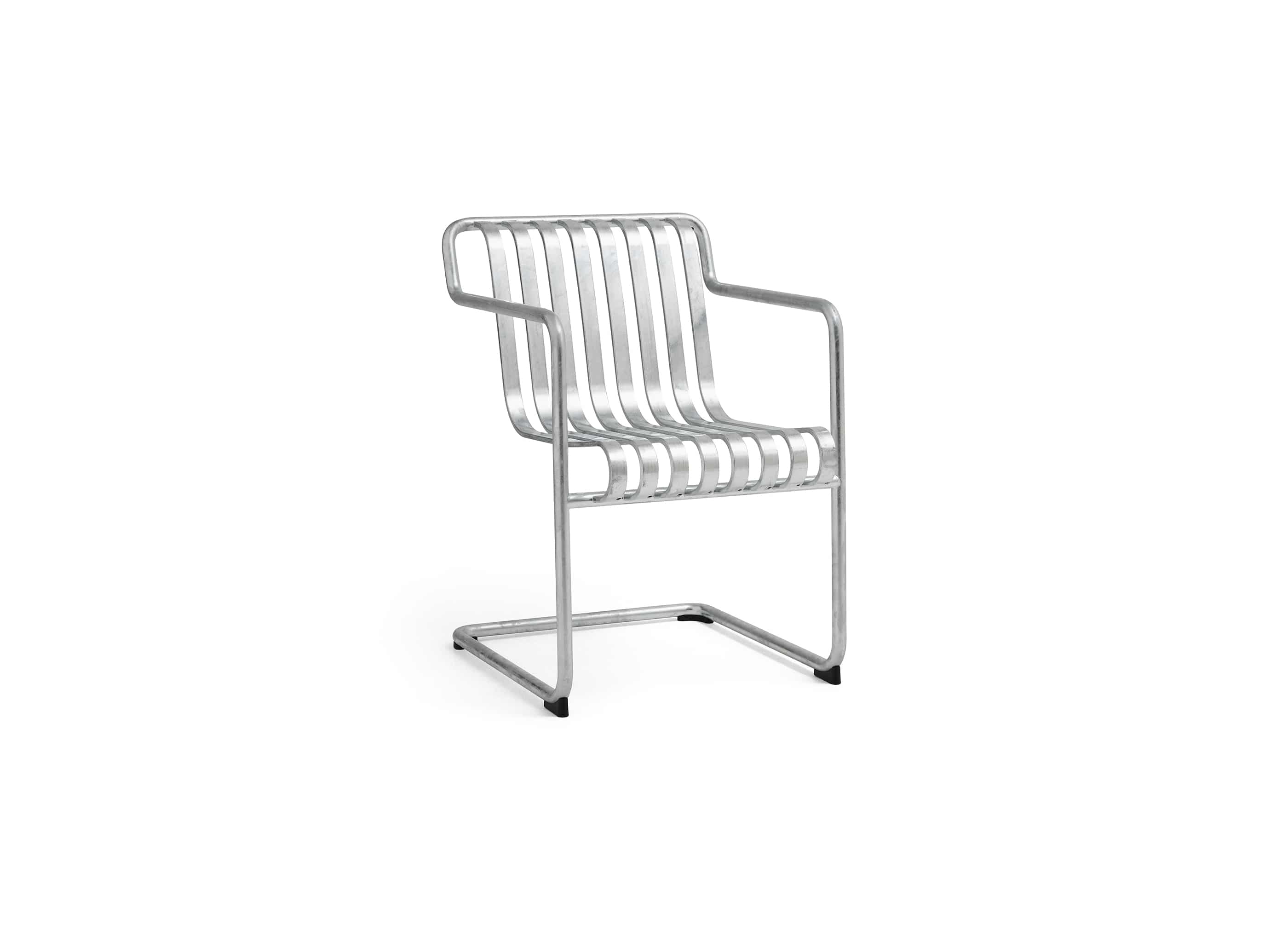 PALISSADE CANTILEVER DINING ARMCHAIR - HOT GALVANISED