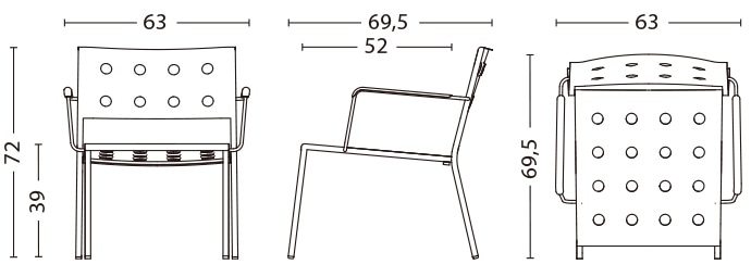 BALCONY LOUNGE ARMCHAIR