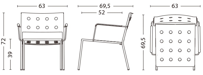 [70%OFF]BALCONY LOUNGE ARMCHAIR