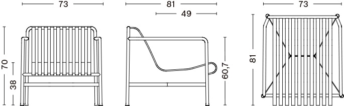 PALISSADE LOUNGE CHAIR LOW