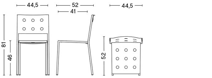 BALCONY DINING CHAIR