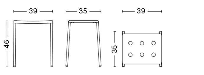 BALCONY STOOL