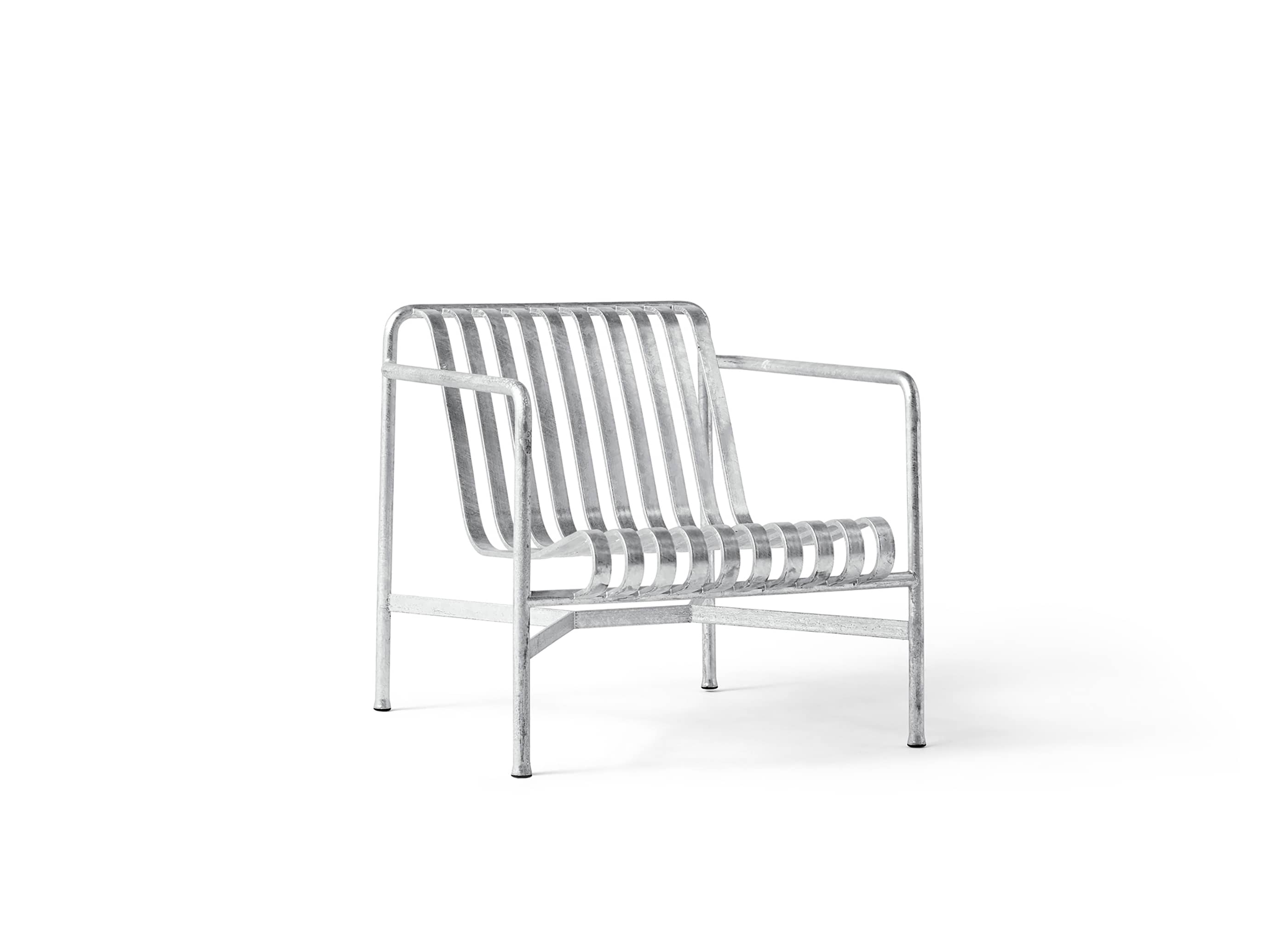 PALISSADE LOUNGE CHAIR LOW - HOT GALVANISED