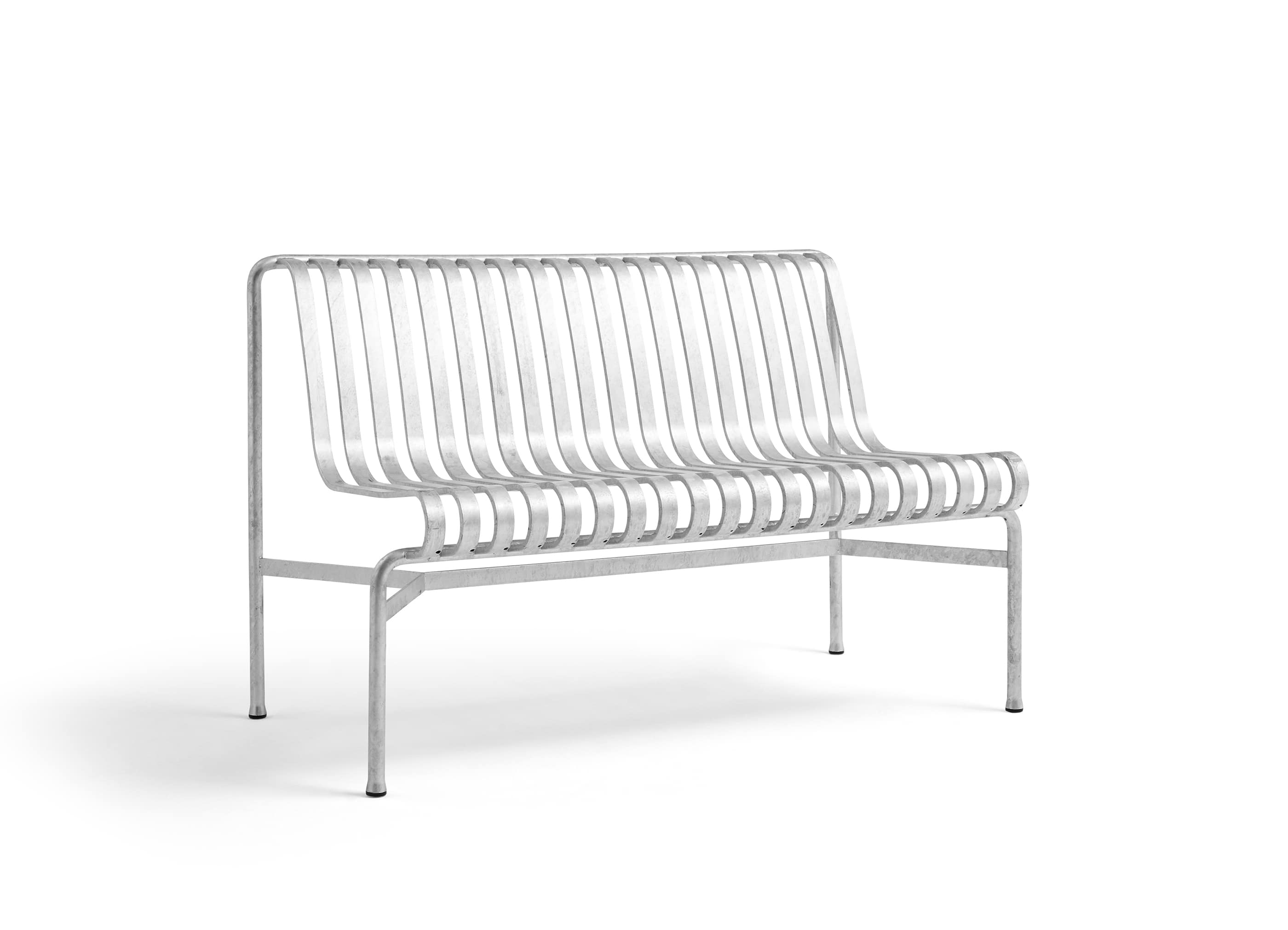 PALISSADE DINING BENCH WITHOUT ARMREST - HOT GALVANISED