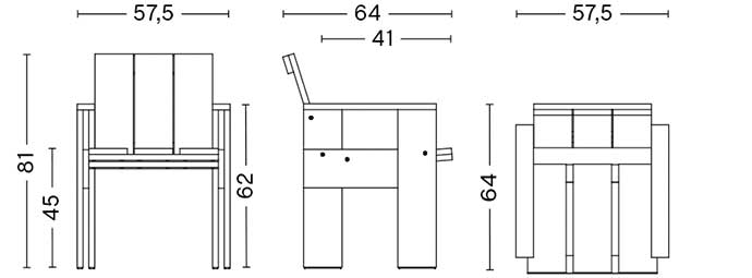 CRATE DINING CHAIR