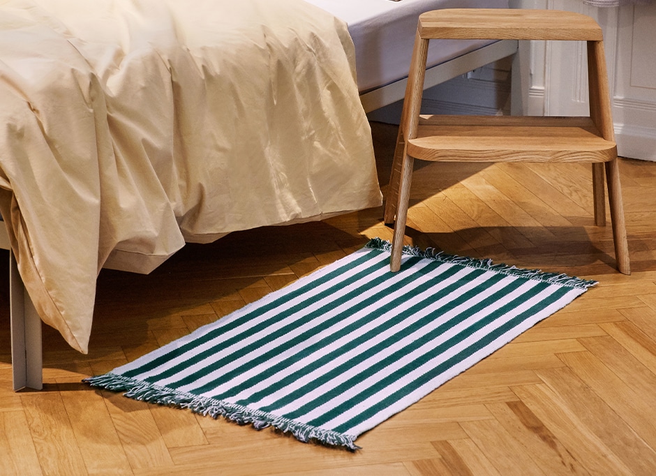 STRIPES AND STRIPES DOORMAT