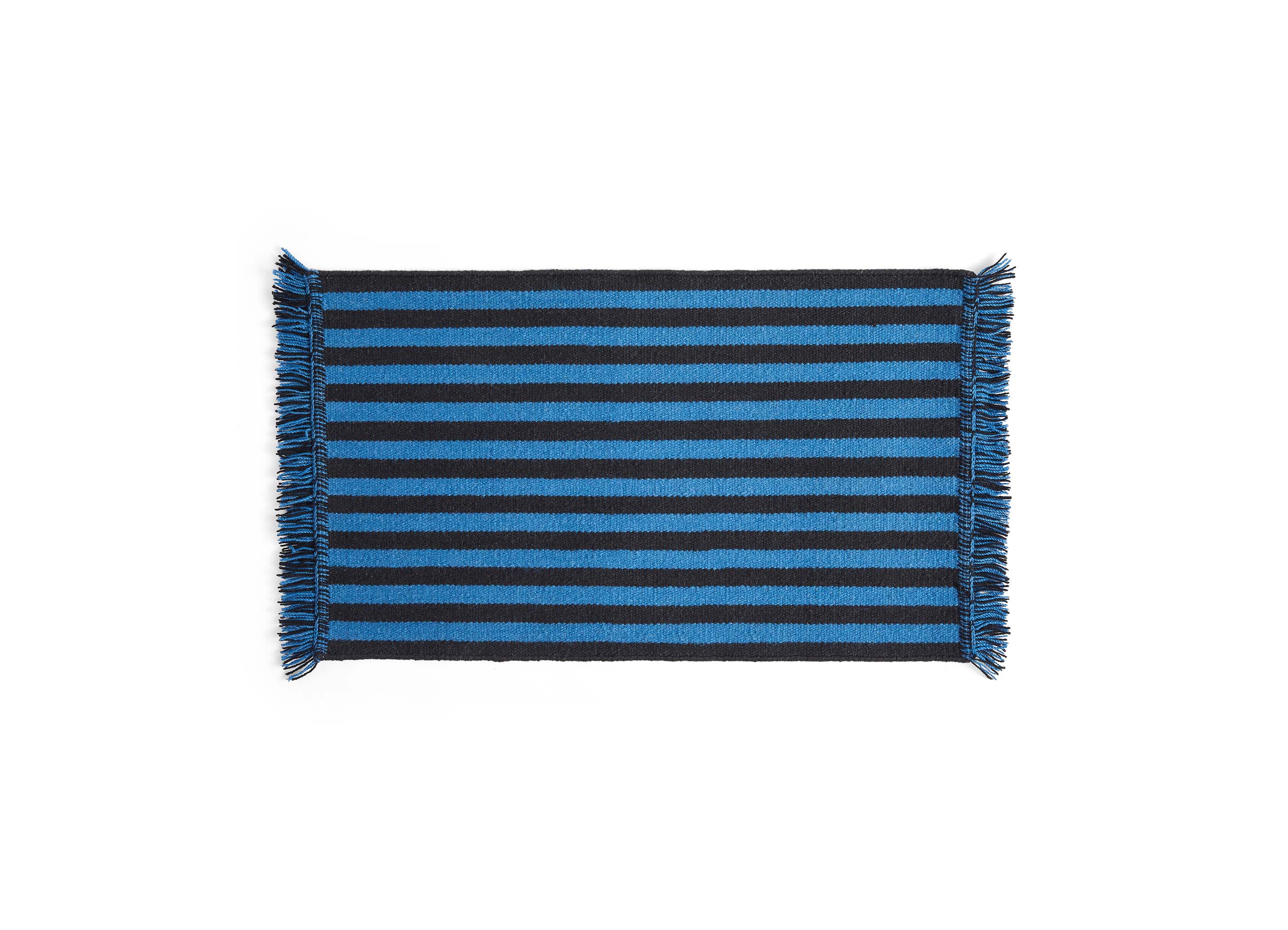 STRIPES AND STRIPES WOOL DOORMAT