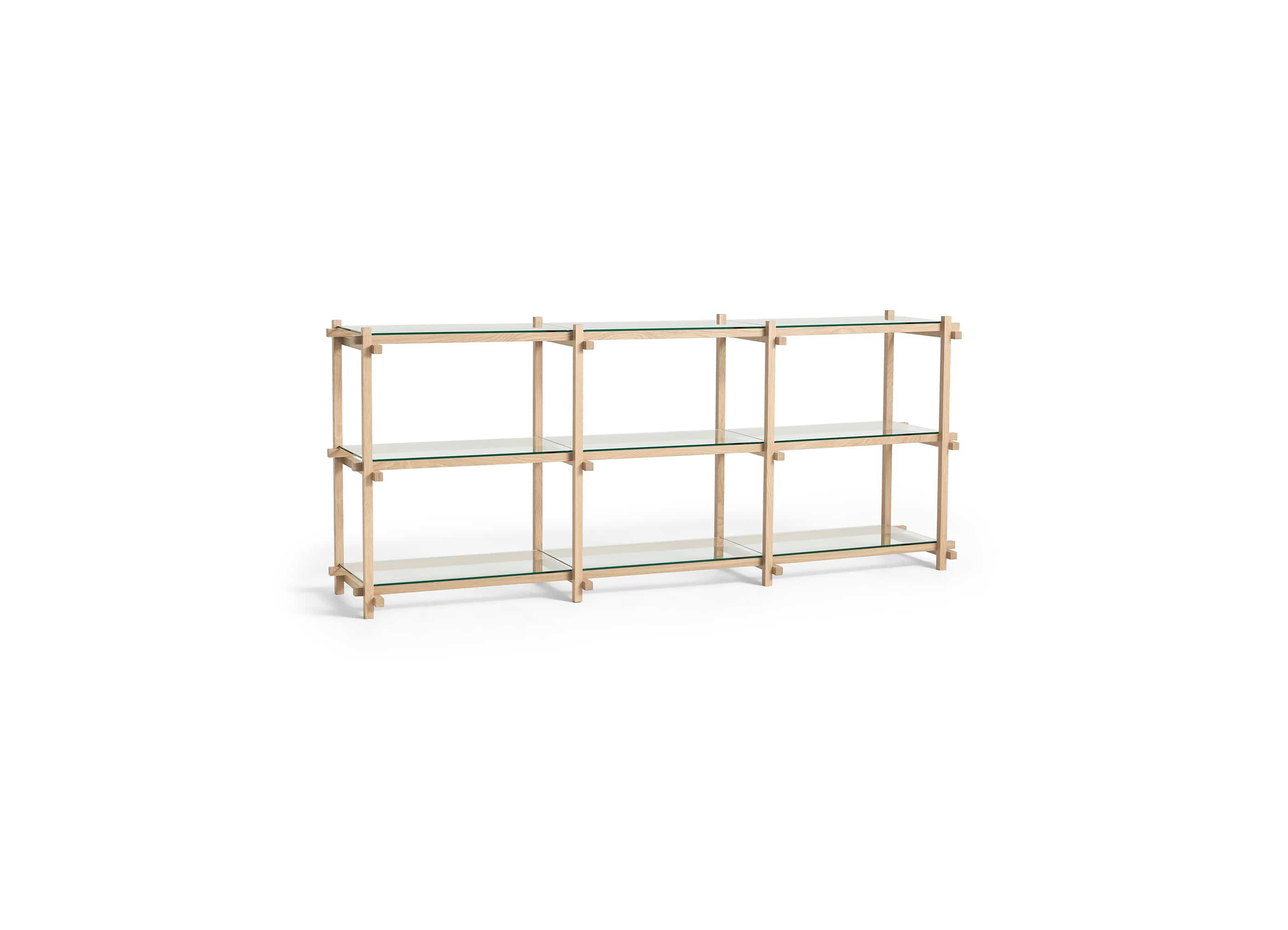 WOODY SHELVING 2.0 COLUMN LOW / W206.5 x D44.5 x H85.5｜北欧