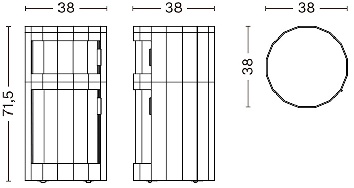 FACET CABINET 110