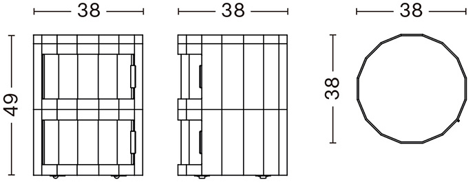 FACET CABINET 20